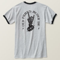 Vieux Punks Ne Meurent Jamais Skeleton Rock Sur Go