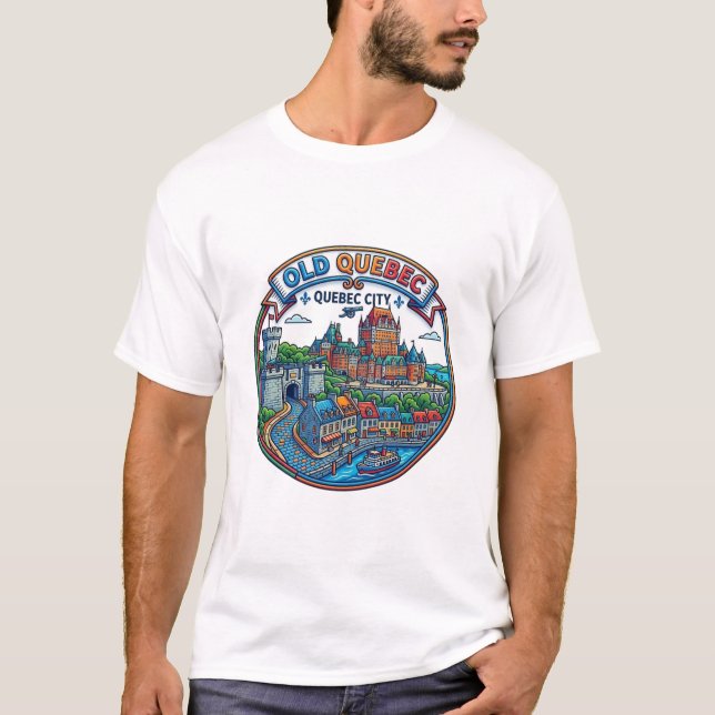 T-SHIRT VIEUX QUÉBEC (Devant)