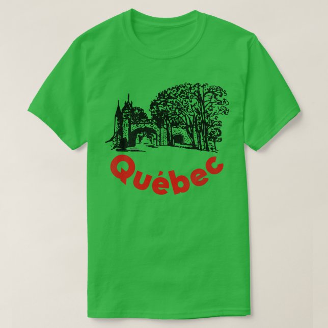 T-shirt Vieux-Québec (Design devant)