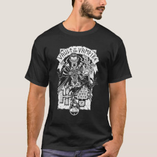 T-shirt Vieux Roleplay De L'École De Jeu Vault Du Vampire
