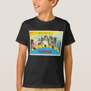T-shirt Vieux souvenir de Vintage voyage de Miami la