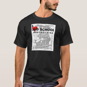 T-shirt Vieux sport de bodybuilding art pop