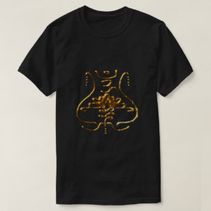 T-shirt vieux symbole bouddhiste traditionnel