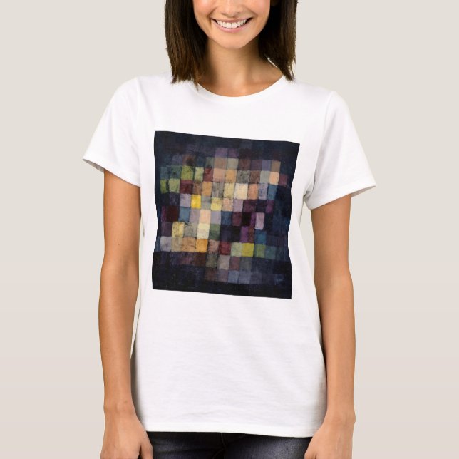 T-shirt Vieux tableau sonore de Paul Klee (Devant)