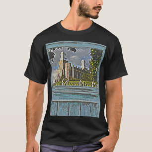 T-shirt Vieux temple 2 de Logan de fenêtre