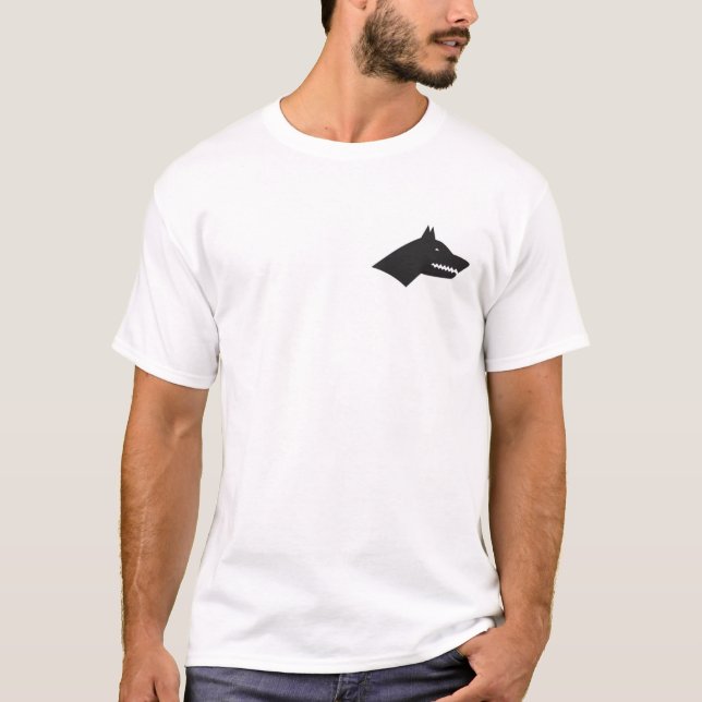 T-shirt Vieux Turc de loup turc (Devant)