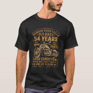T-shirt Vieux Vélo 54 Ans Dans La Fête Du 54E Vélo Anniver