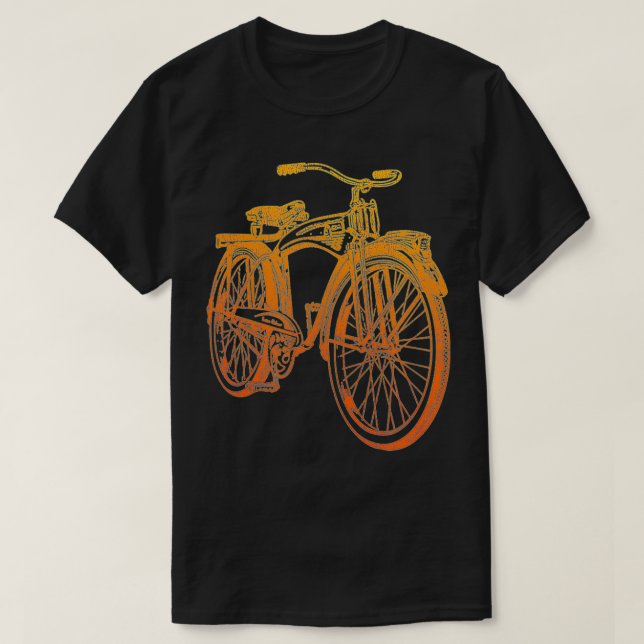 T-shirt Vieux vélo en panne (Design devant)