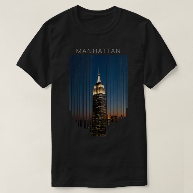 T-shirt View de Manhattan  (Design devant)
