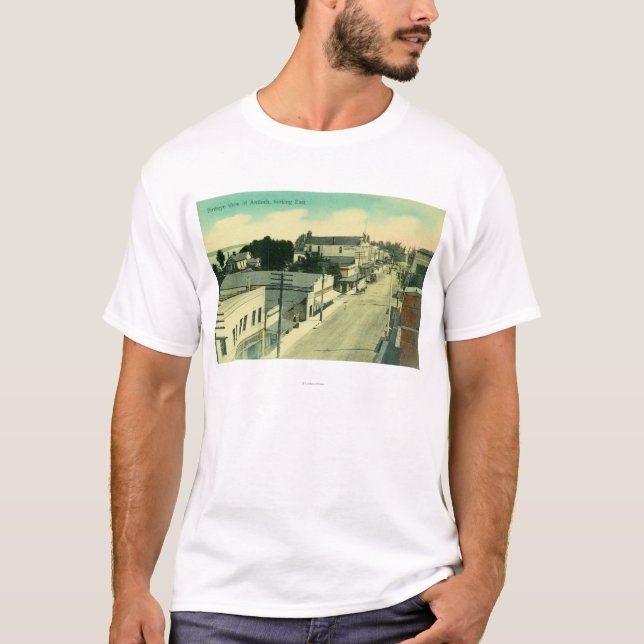 T-shirt ViewAntioch aérien oriental, CA (Devant)