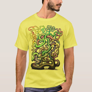 T-shirt Vignes arc-en-ciel torsadées