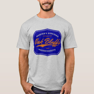 T-shirt Vignoble de Martha - Bleu de chêne en bleu/orange