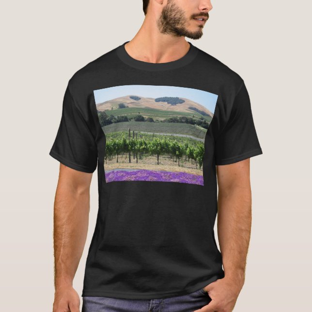 T-shirt Vignoble de Napa Valley (Devant)