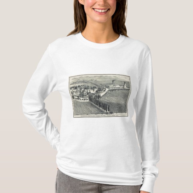 T-shirt Vignoble d'Eggers, Fresno (Devant)