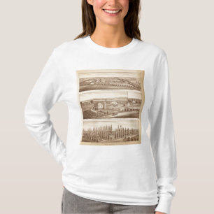 T-shirt Vignobles, ranchs, Tulare Co, Calif