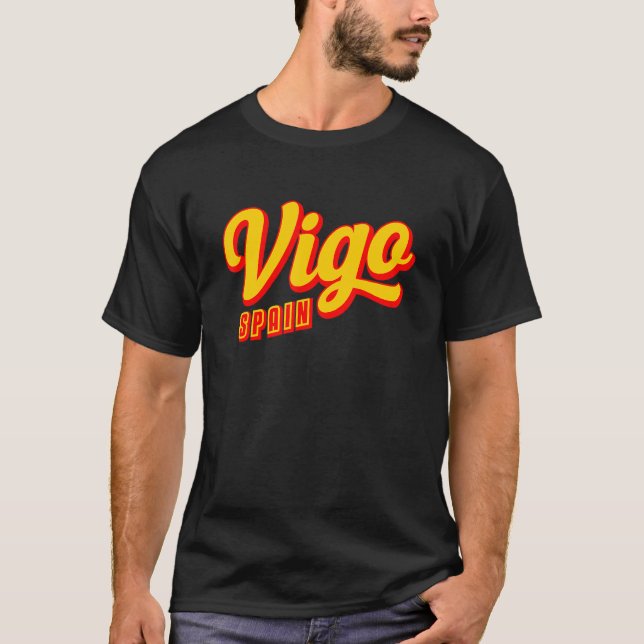 T-shirt Vigo Espagne (Devant)