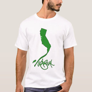 T-shirt Vikareal la Californie (émeraude)