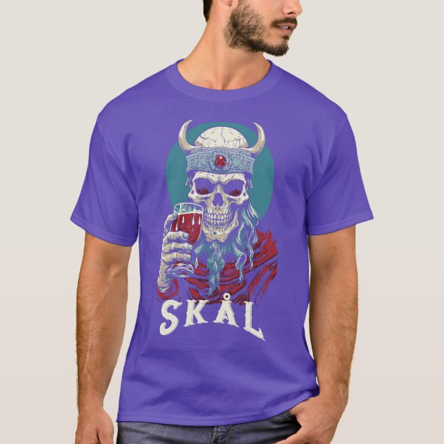 T-shirt Viking à l'échelle (Devant)