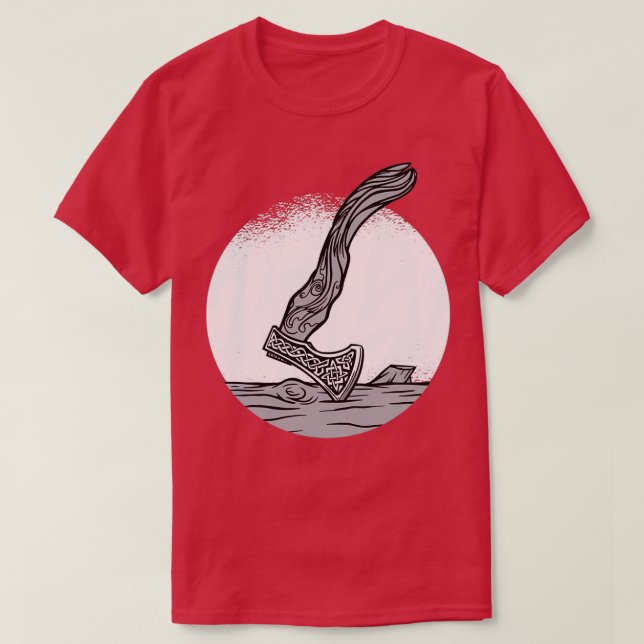 T-shirt VIKING AX Limited Edition Perfect Cadeau (Design devant)