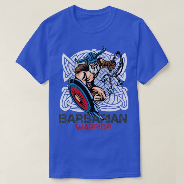T-shirt Viking barbare 2 (Design devant)