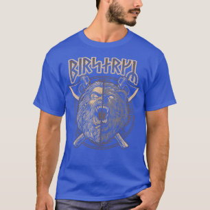 T-shirt Viking Berserker Norse Pagan Bear Warrier Runes