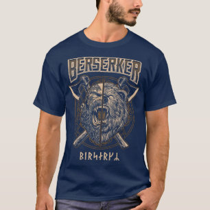 T-shirt Viking Berserker Norse Pagan Bear Warrior Premium