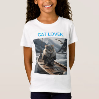 T-Shirt Viking Cat - Fierce Norse Warrior Feline ⛵ 🐱 ⚔️
