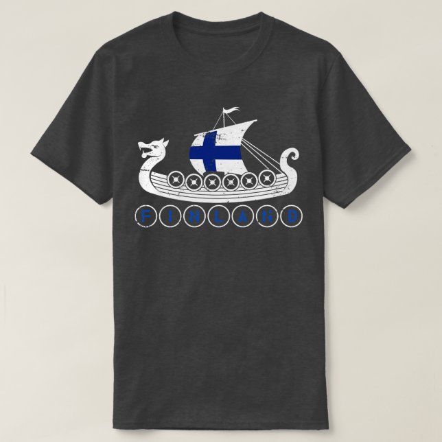 T-shirt Viking Finlande (Design devant)