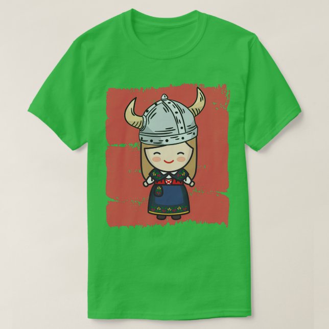 T-shirt Viking Girl (Design devant)