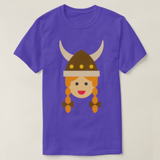 T-shirt Viking Girl (Design devant)