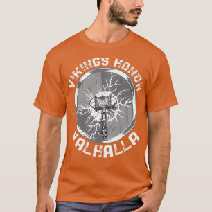 T-shirt Viking Honor Valhalla Viking Hammer