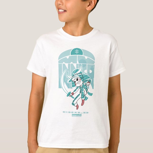 T-shirt Viking Kid avec épée (Devant)