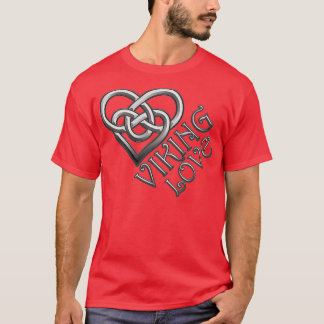 T-shirt Viking Love Coeur de noeud celtique