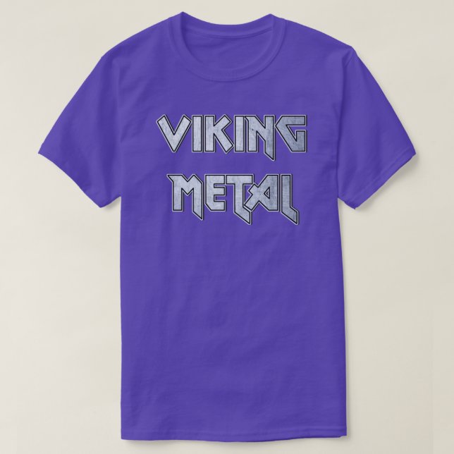 T-shirt Viking metal (Design devant)