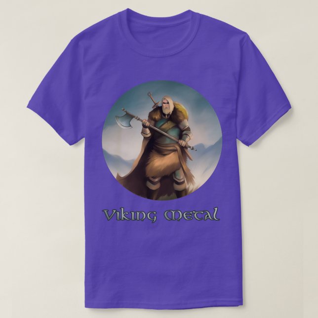 T-shirt Viking Metal (Design devant)