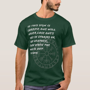T-shirt Viking Nordic Compass Icelandic magical stave _ Ve