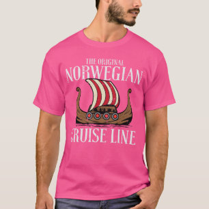 T-shirt Viking Original ligne de croisière norvégienne drô