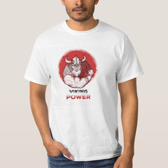 T-shirt Viking power (Devant)