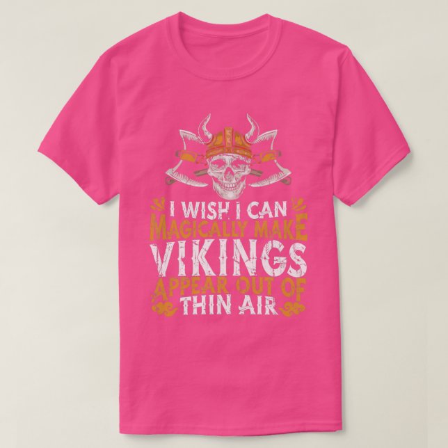 T-shirt Viking Raider Magic Nordic Warrior Magique Valhall (Design devant)
