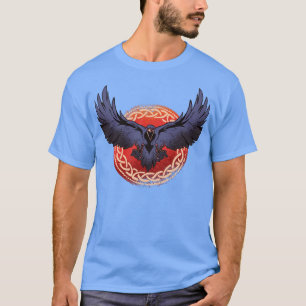 T-shirt Viking Raven