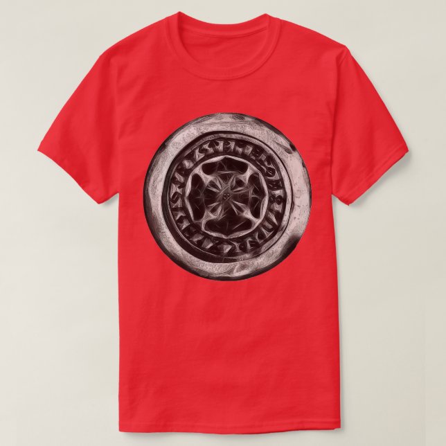 T-shirt Viking Runes Design Pendentif (Design devant)