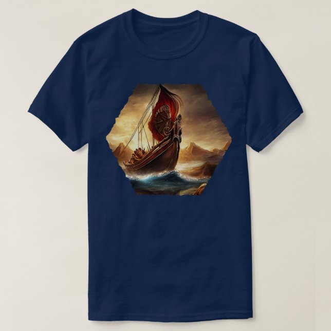 T-shirt Viking Ship (Design devant)