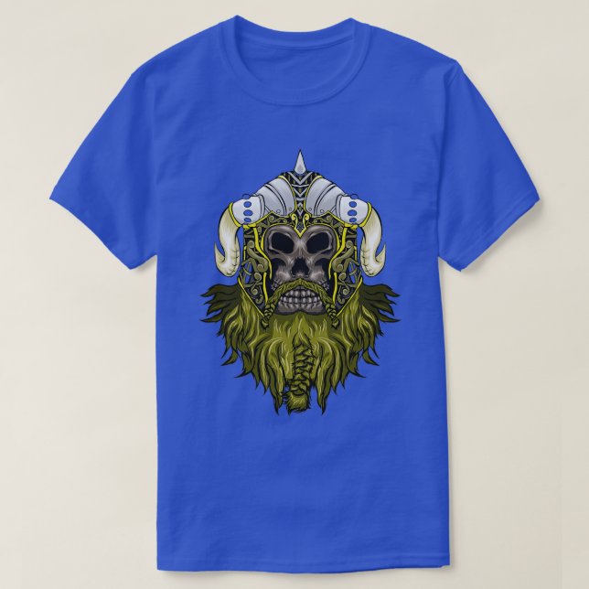 T-shirt viking skull arghhh 2 (Design devant)