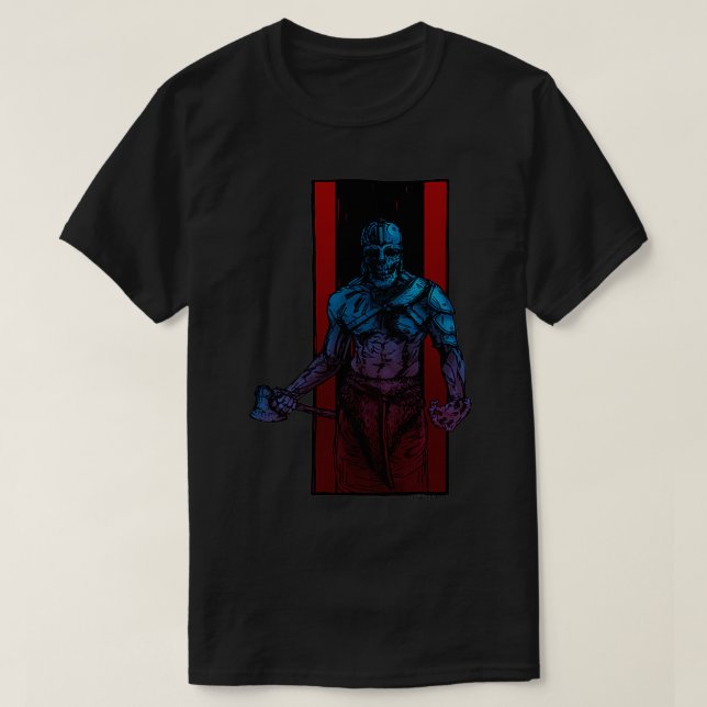 T-shirt Viking Skull Guy (Design devant)