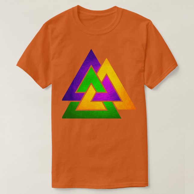 T-shirt Viking Valknut (Design devant)