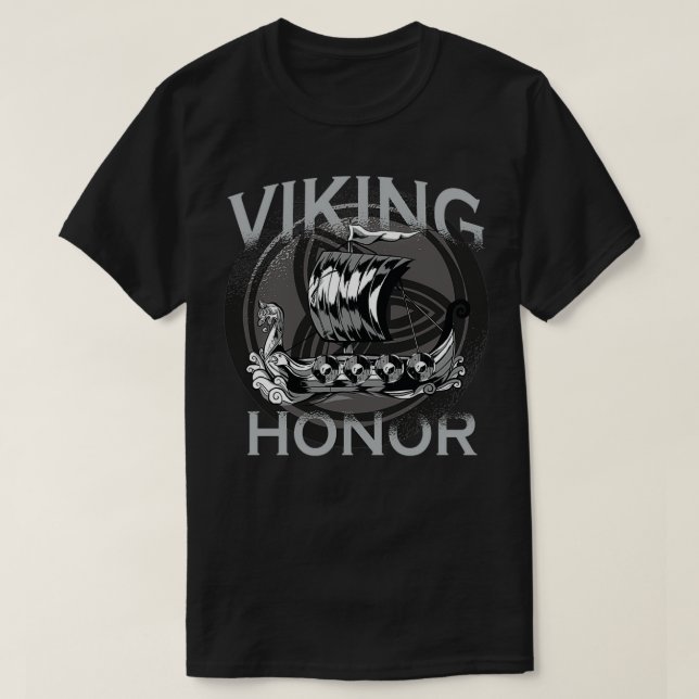 T-shirt Viking Vikings Design d'honneur (Design devant)