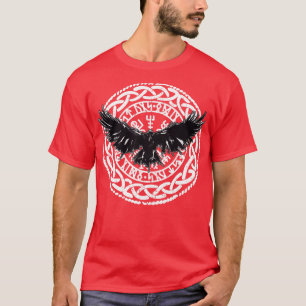 T-shirt Viking Vikings Norse nordique Scandinave Raven Veg