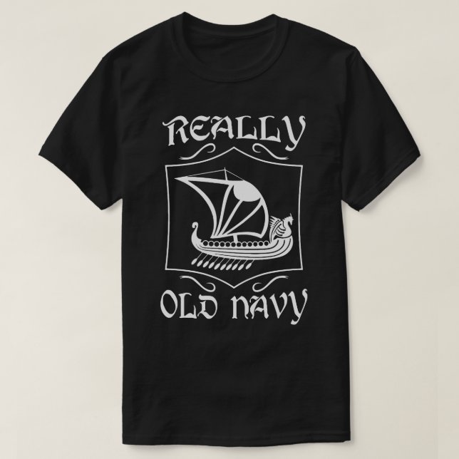 T-shirt Viking Vraiment Old Navy (Design devant)