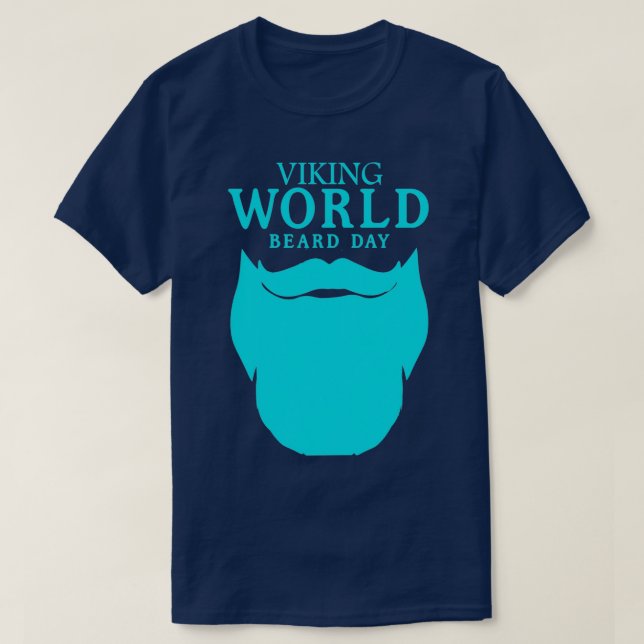 T-SHIRT VIKING WORLD BEARD DAE (Design devant)