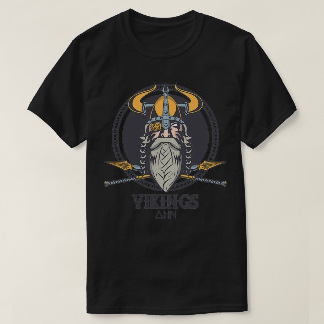 T-shirt vikings 32 (Design devant)